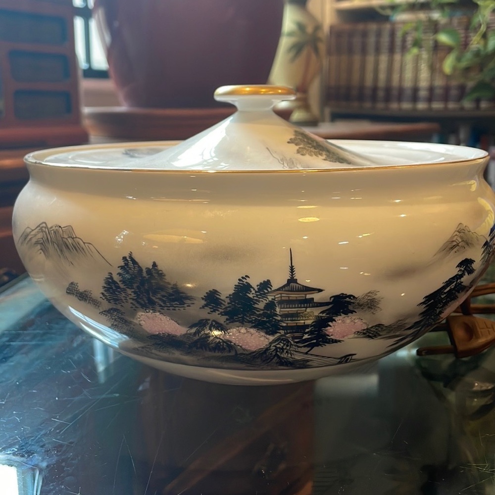 #502 VINTAGE 1950’s JAPAN FINE CHINA GOLD